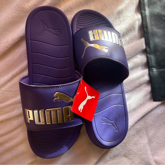 PUMA Popcat unisex-adult Slide Sandal - Picture 2 of 3